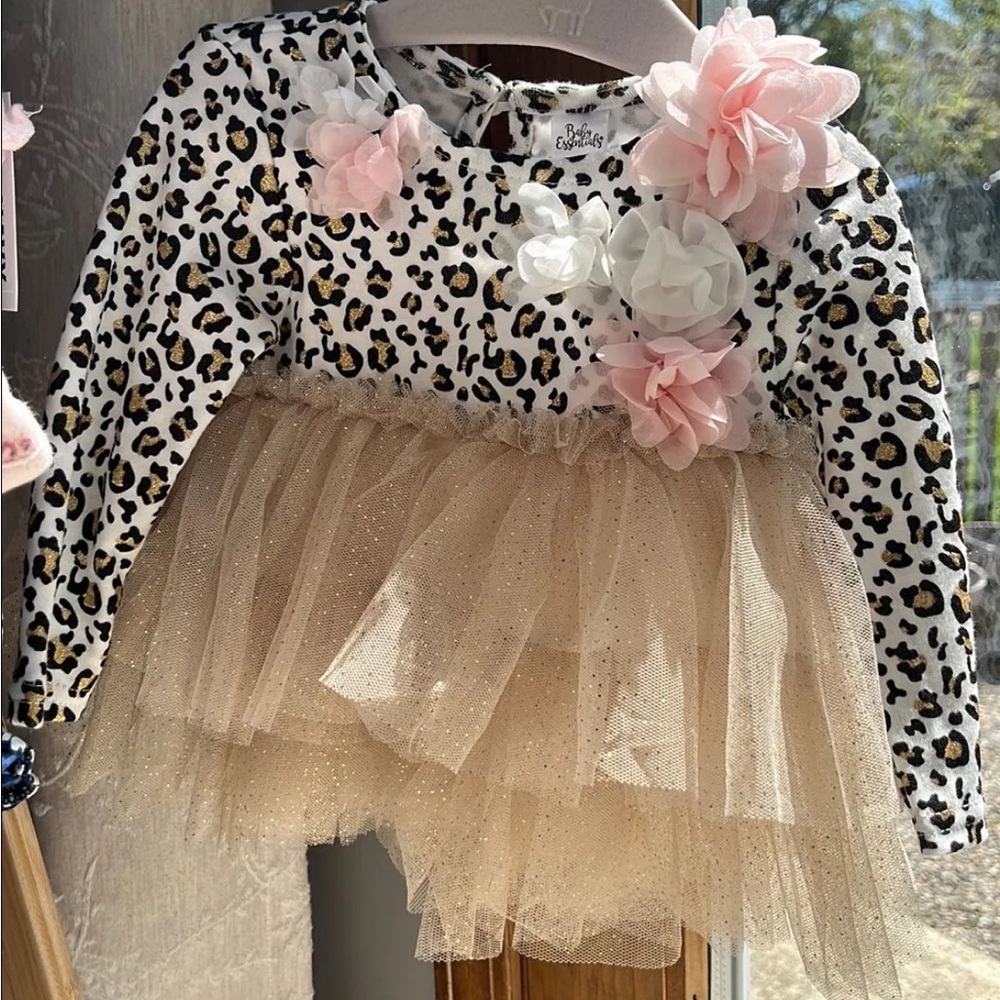 New without tags 3-6 month tutu dress
